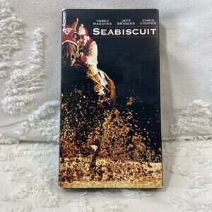 VTG VHS VCR MOVIE SEABISCUIT ISBN 0-7832-8419-5 Sport Documentary Drama (2003)